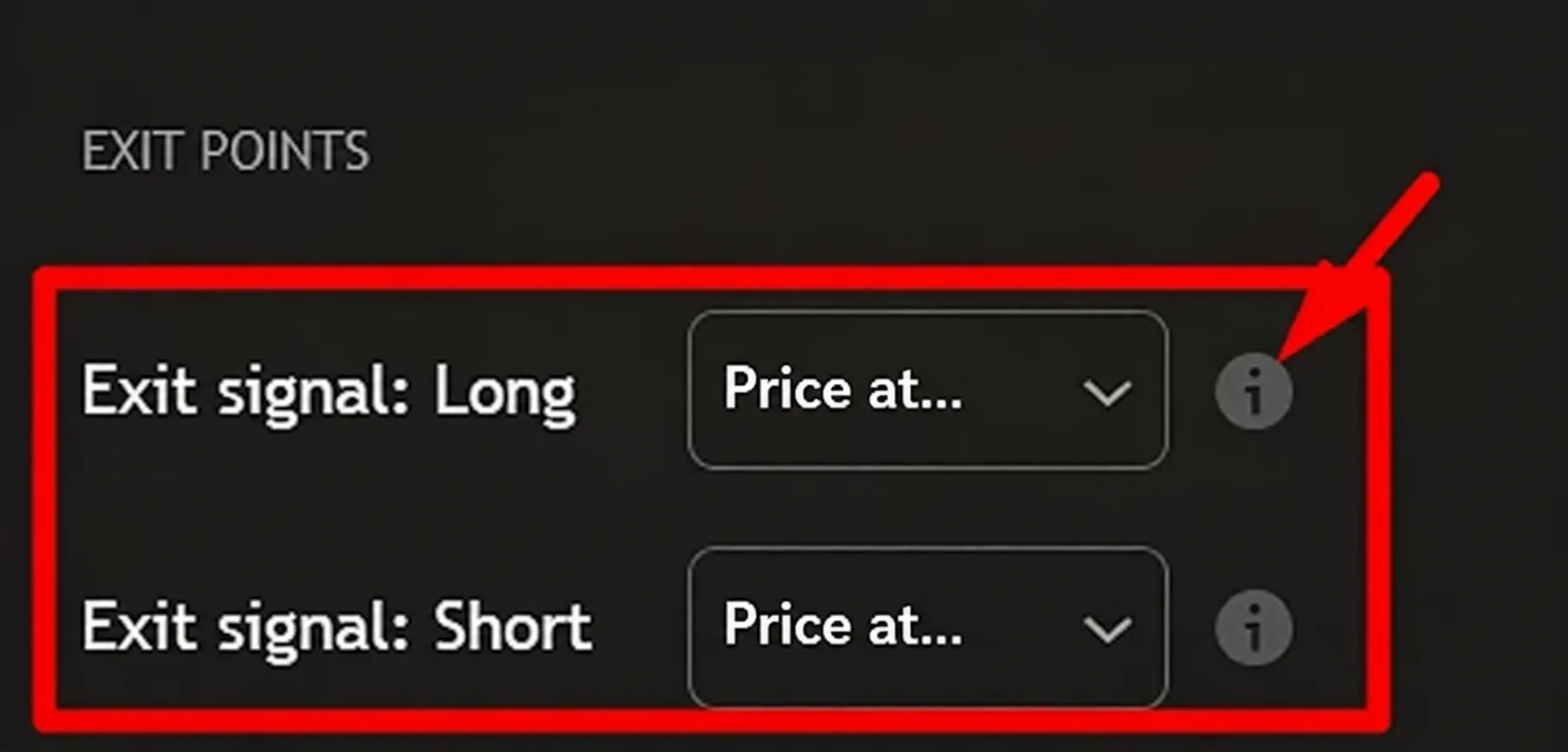 Exit Points: Exit Signals for Long and Short