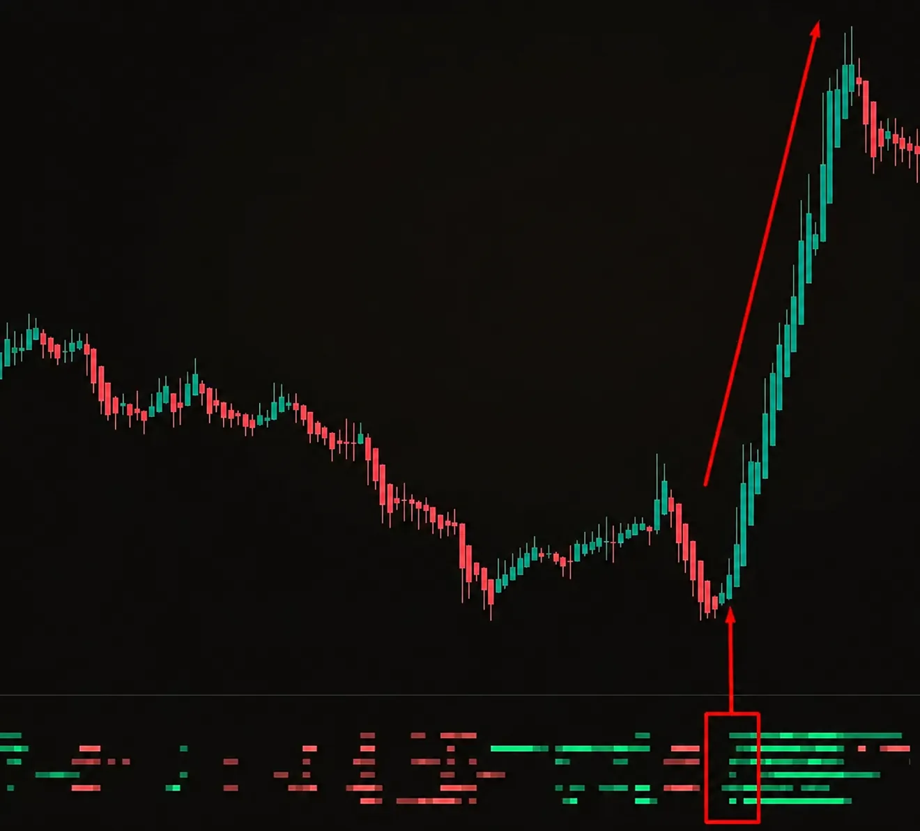 gli oscillatori entrano insieme in surriscaldamento verde: maggiore probabilità di continuazione del rialzo