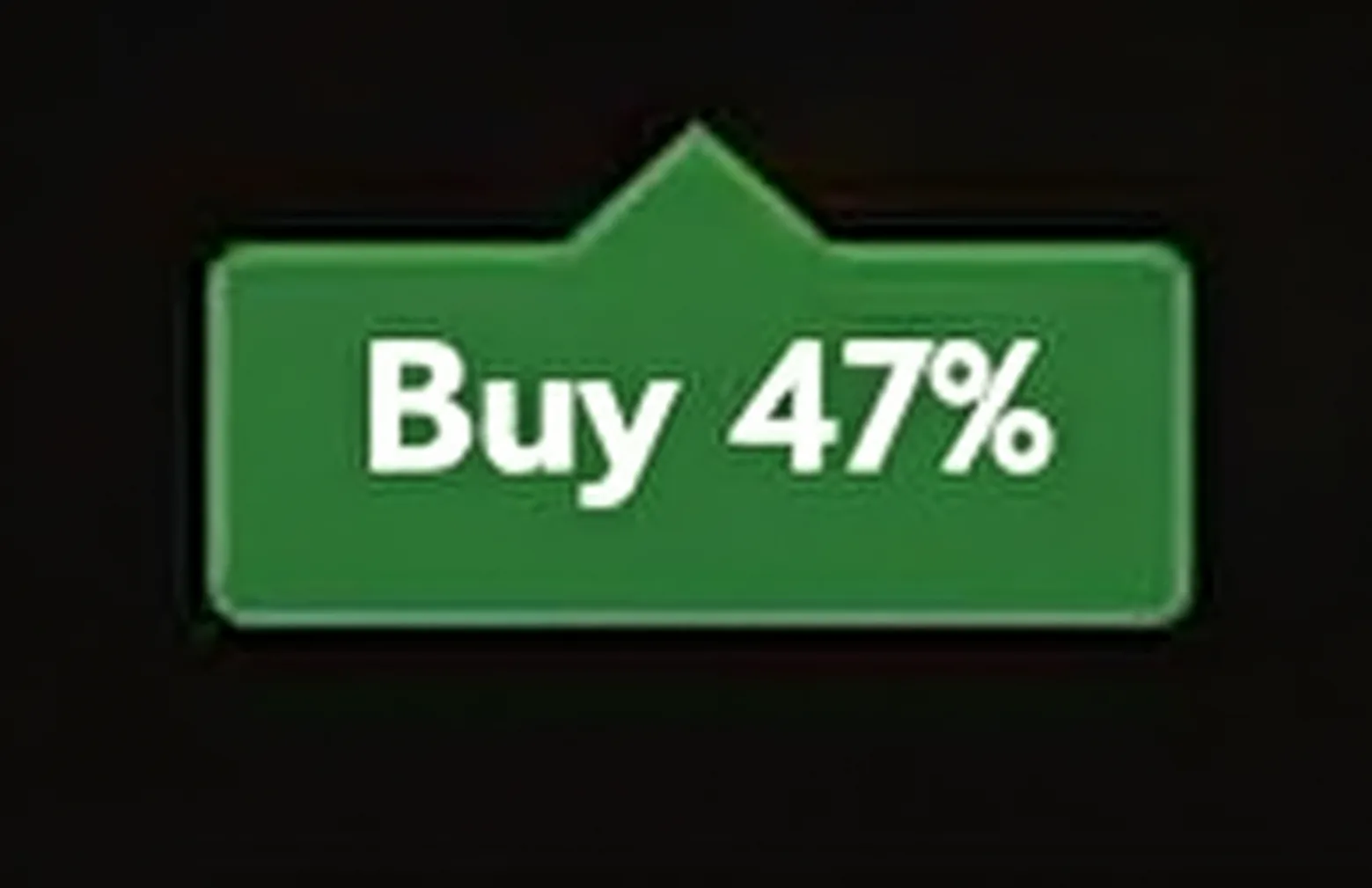 Percentage of reliability right on the signal icon